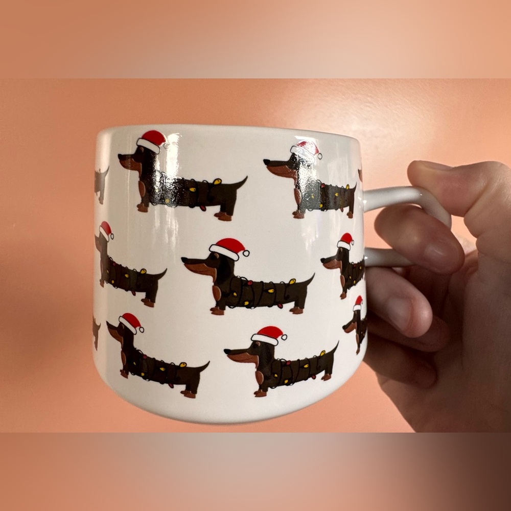 Dachshund Christmas Mug🌲